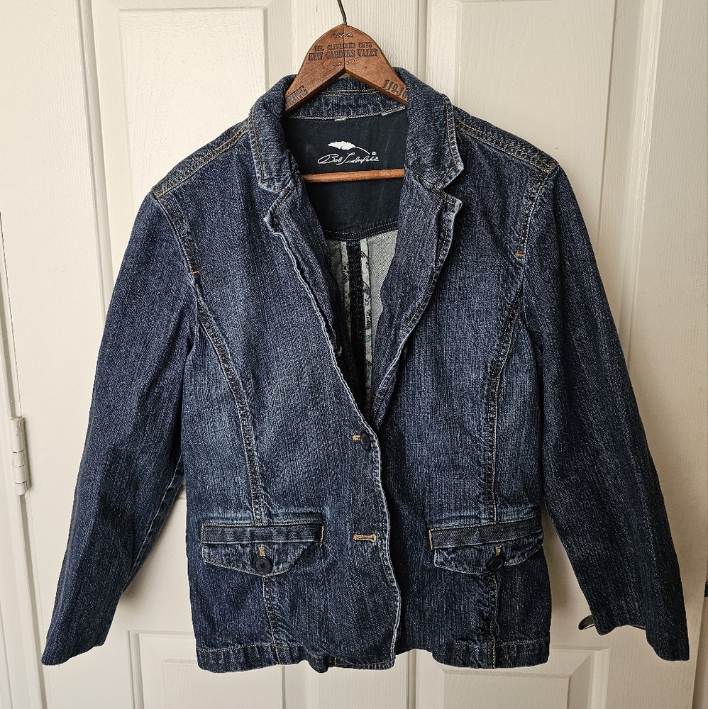Bob Timberlake Womens Denim jacket EUC.